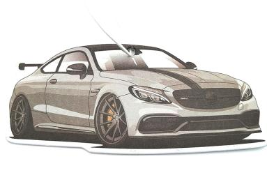 ZAPACH DO AUTA - MERCEDES C63